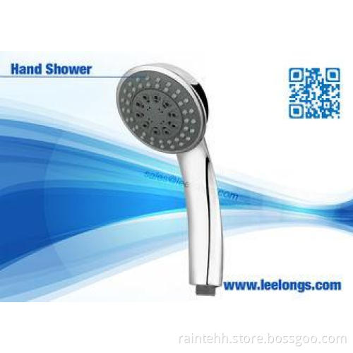 Hotel SPA Water Saving Handheld Shower Head With Chrome Gre